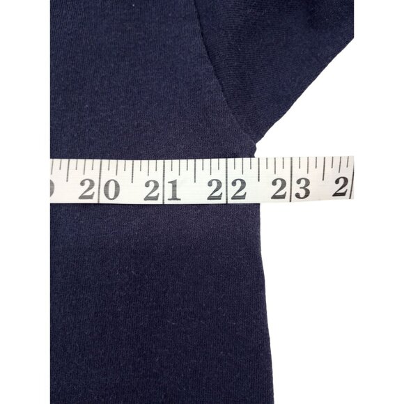 Nutmeg Dallas Cowboy TShirt Navy Large NFL Football Locker 90s Single Stitch Vtg - Picture 11 of 12